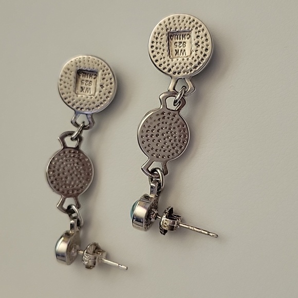 Whitney Kelly 925 Turquoise Earrings - Picture 5 of 7